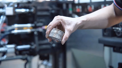 Quanjiu Made 2mm Bumpy Surface Stainless Steel Wire Ring Making with TIG Welding Machine