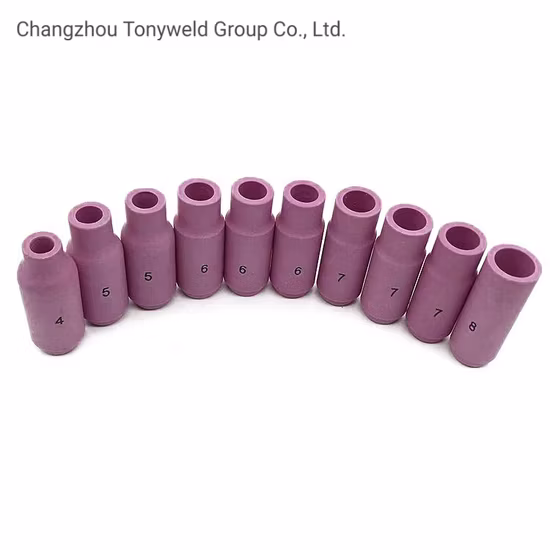 TIG Argon Ceramic Nozzle 10n49 5# for TIG Welding Torch - Ceramic Nozzle and Alumina Ceramic