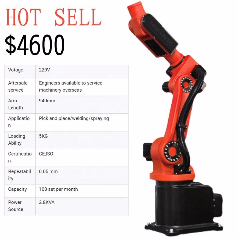 Six Robot Versatile CNC Automation System for Stacking/Laser Cutting/Welding/Spraying