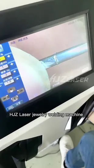 Small Size YAG Jewelry Laser Welder 100W 200W Smart Touch Screen Jewellery Remaking Welding Machine