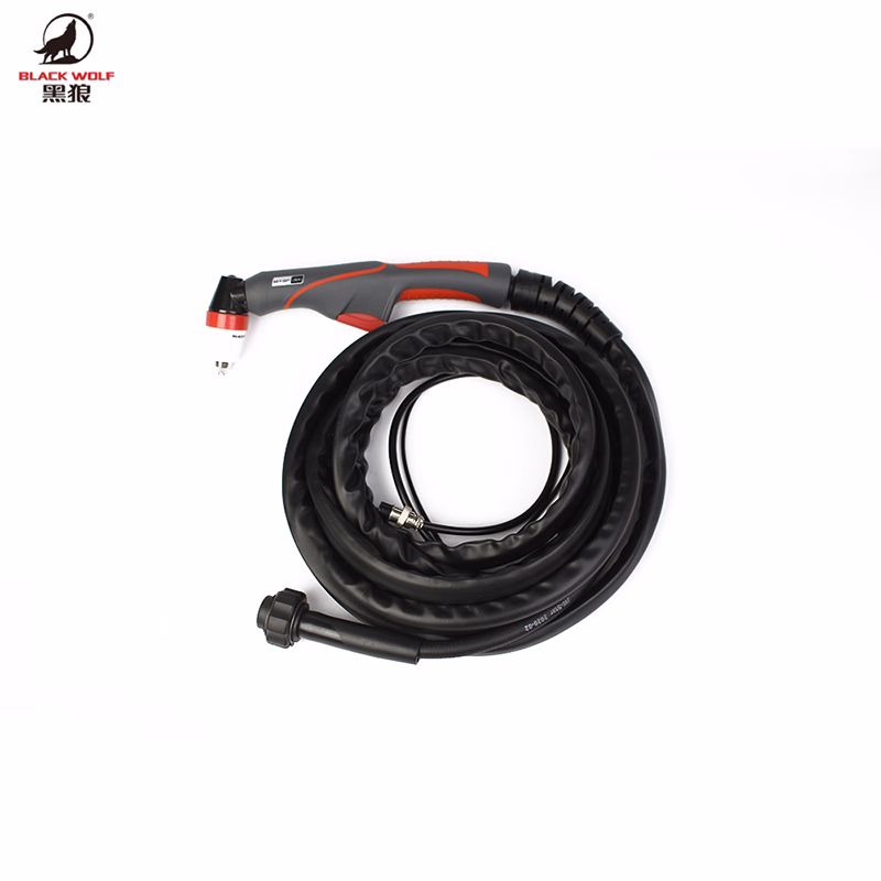 Black Wolf New Product Air Cooled P80 Plasma Cutting Torch for Sheet Metal Processing