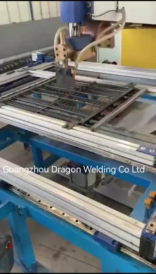 Automatic Xy Axis Table Multi Point Stainless Steel Wire Mesh Spot Welding Machine - Welding Machine
